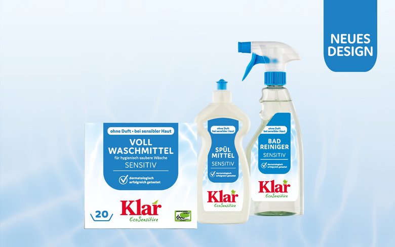 Klar Produkte im neuen Design 2026