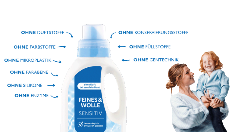 Klar Produkte ohne synthetische Zusatzstoffe